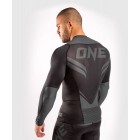 Рашгард - Venum ONE FC Impact Rashguard - Long Sleeves - Black/Black​